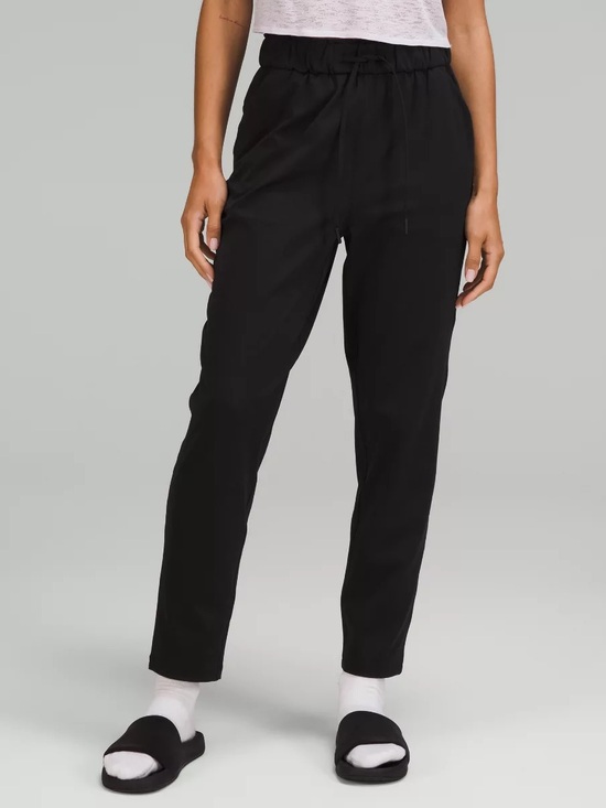 lululemon athletica Pants - lululemon stretch hi rise pant 7/8 length black